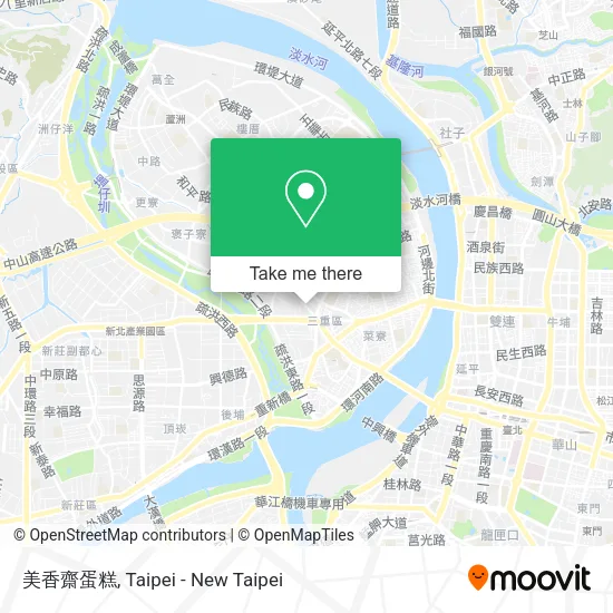 美香齋蛋糕地圖