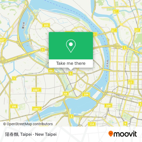 陽春麵 map