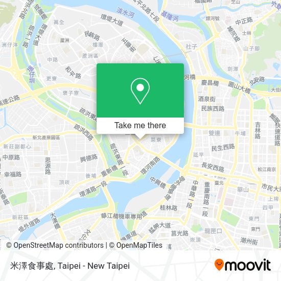米澤食事處地圖