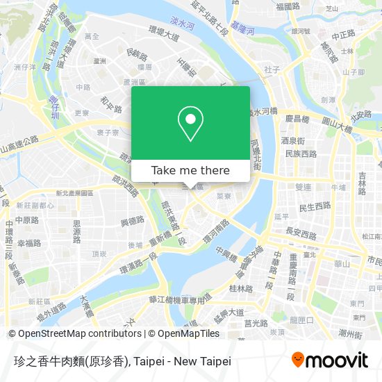 珍之香牛肉麵(原珍香) map