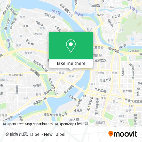 金仙魚丸店地圖