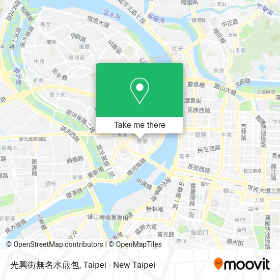 光興街無名水煎包 map