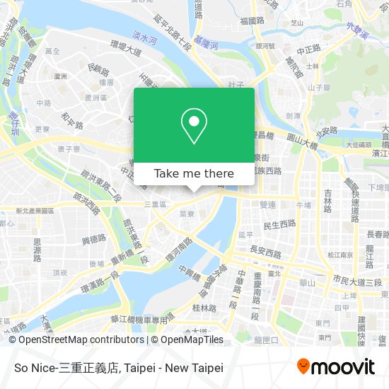So Nice-三重正義店 map