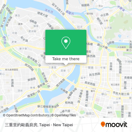 三重里約歐義廚房 map