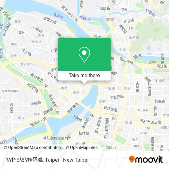 指指點點雞蛋糕地圖