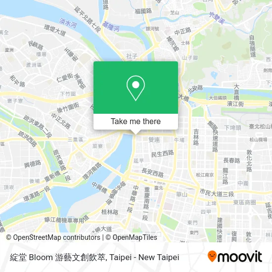 綻堂 Bloom 游藝文創飲萃 map