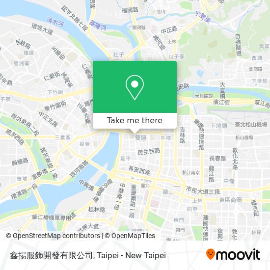 鑫揚服飾開發有限公司 map