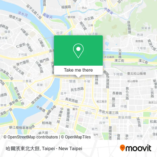哈爾濱東北大餅地圖