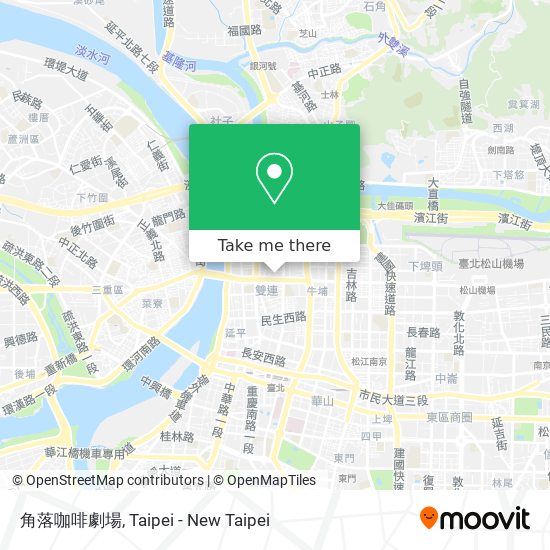 角落咖啡劇場 map