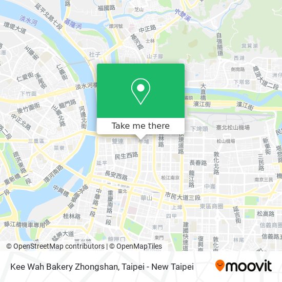 Kee Wah Bakery Zhongshan map