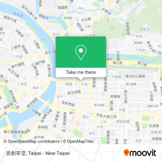原創草堂地圖