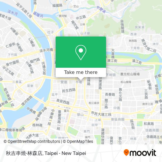 秋吉串燒-林森店 map