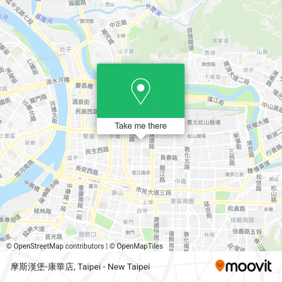 摩斯漢堡-康華店地圖