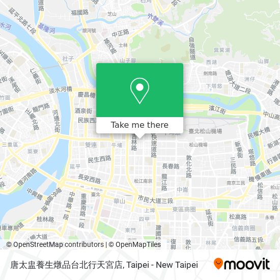 唐太盅養生燉品台北行天宮店 map