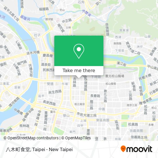 八木町食堂 map