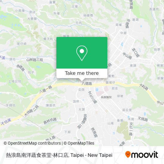 熱浪島南洋蔬食茶堂-林口店 map