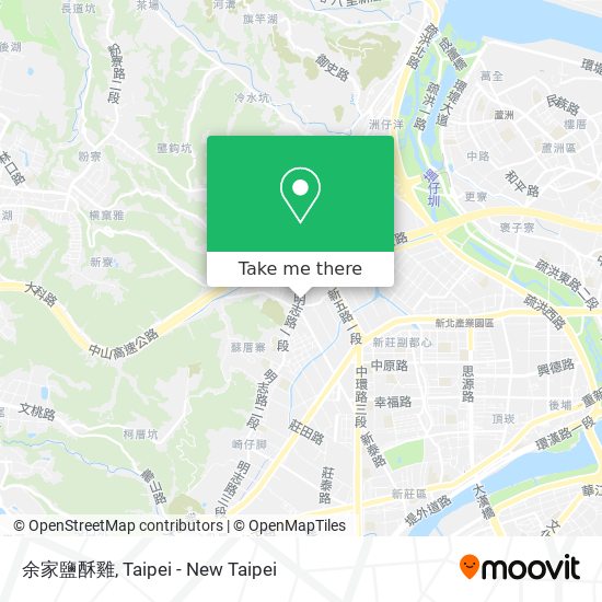余家鹽酥雞 map