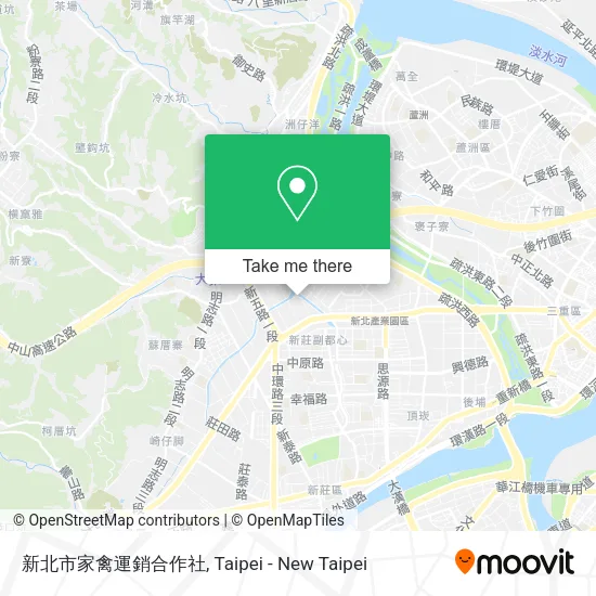 新北市家禽運銷合作社 map
