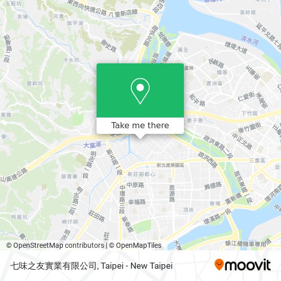 七味之友實業有限公司地圖