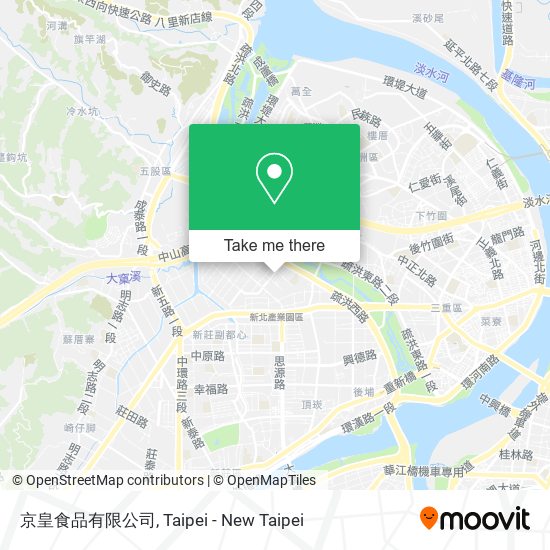 京皇食品有限公司 map