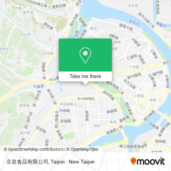 京皇食品有限公司地圖