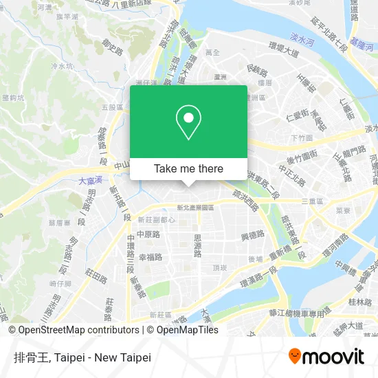 排骨王地圖