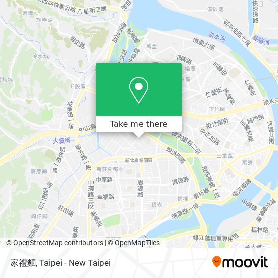 家禮麵 map