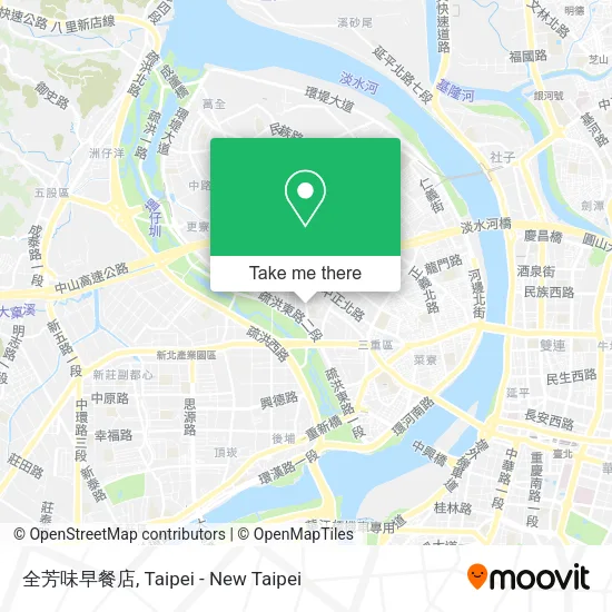 全芳味早餐店 map