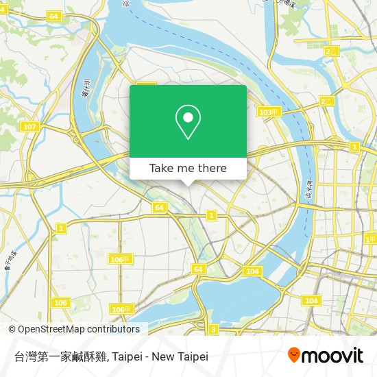 台灣第一家鹹酥雞 map