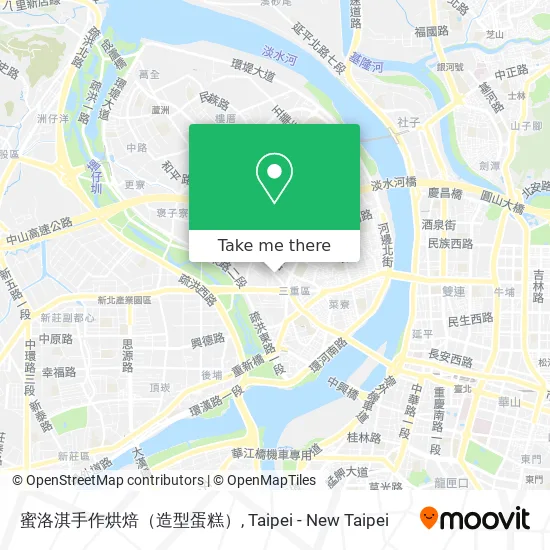 蜜洛淇手作烘焙（造型蛋糕） map