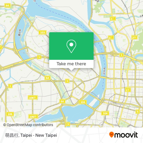 萌昌行 map