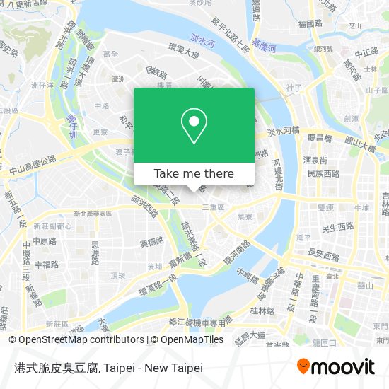 港式脆皮臭豆腐 map