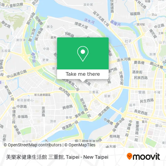 美樂家健康生活館 三重館 map