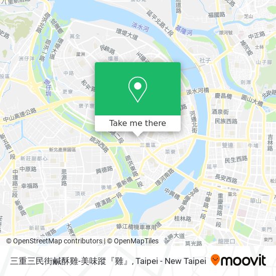 三重三民街鹹酥雞-美味蹤『雞』 map