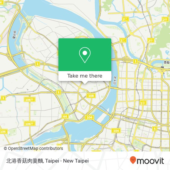 北港香菇肉羹麵, 新北市三重區民生街72號 map