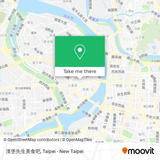 漢堡先生美食吧 map