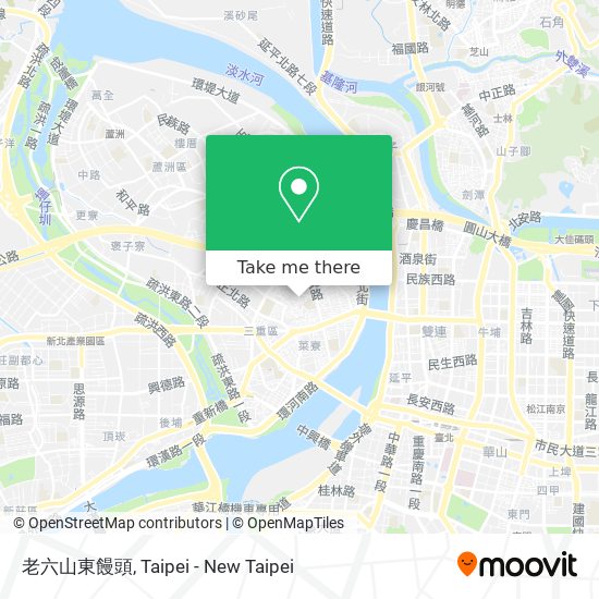 老六山東饅頭 map