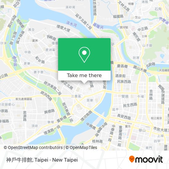神戶牛排館 map