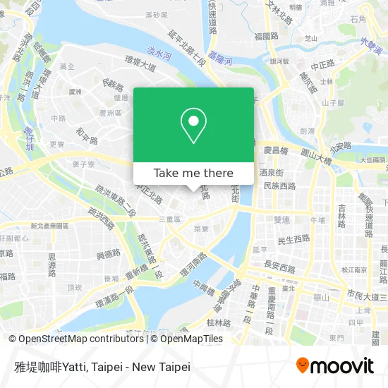 雅堤咖啡Yatti地圖