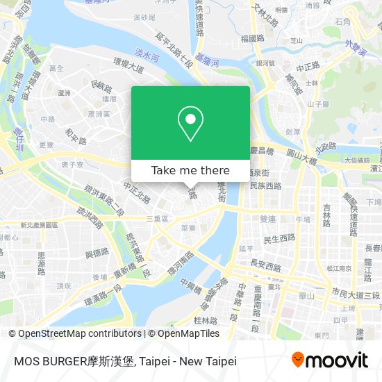 MOS BURGER摩斯漢堡 map