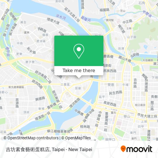 吉坊素食藝術蛋糕店 map