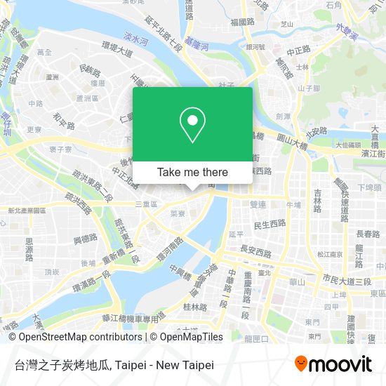 台灣之子炭烤地瓜地圖
