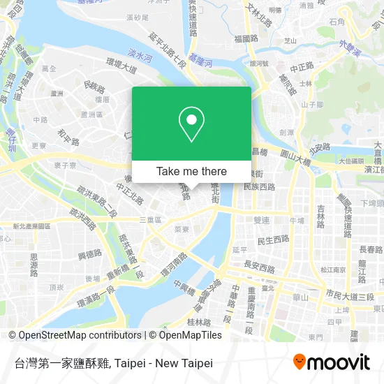 台灣第一家鹽酥雞 map