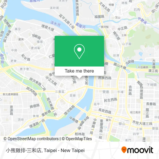 小熊雞排-三和店地圖