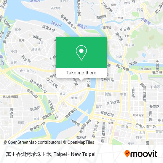 萬里香燜烤珍珠玉米地圖