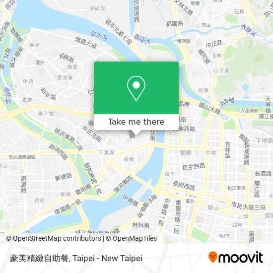 豪美精緻自助餐 map