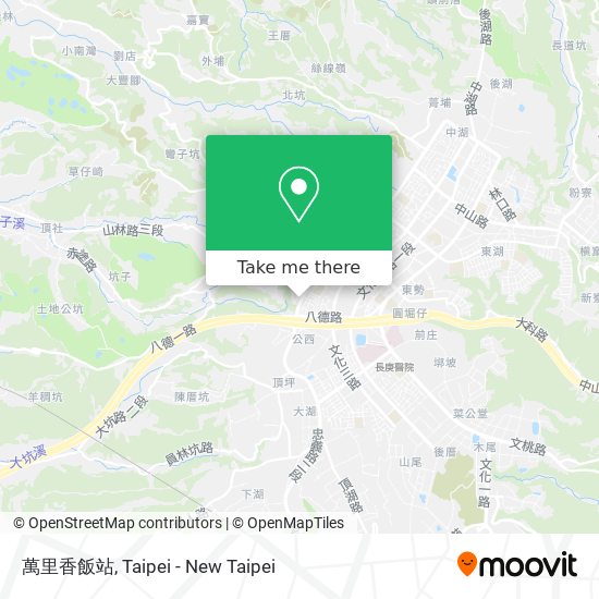 萬里香飯站 map