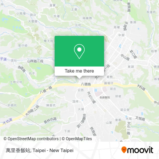 萬里香飯站 map