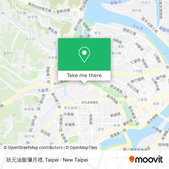 狀元油飯彌月禮 map