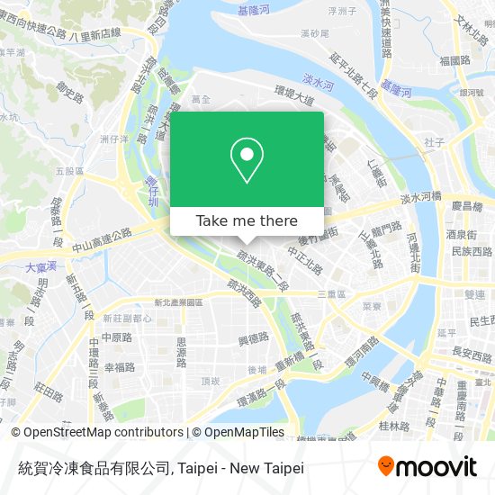 統賀冷凍食品有限公司 map